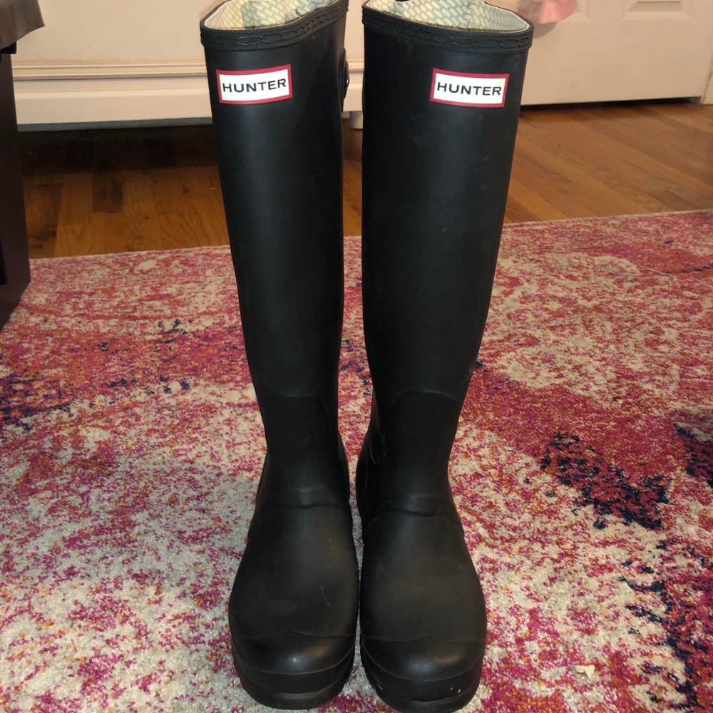 Hunter Rain Boots - Tall/Extendable Calf